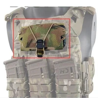 tactical vest special front panel attachment mobile phone bag secure fixation visual admin pouch