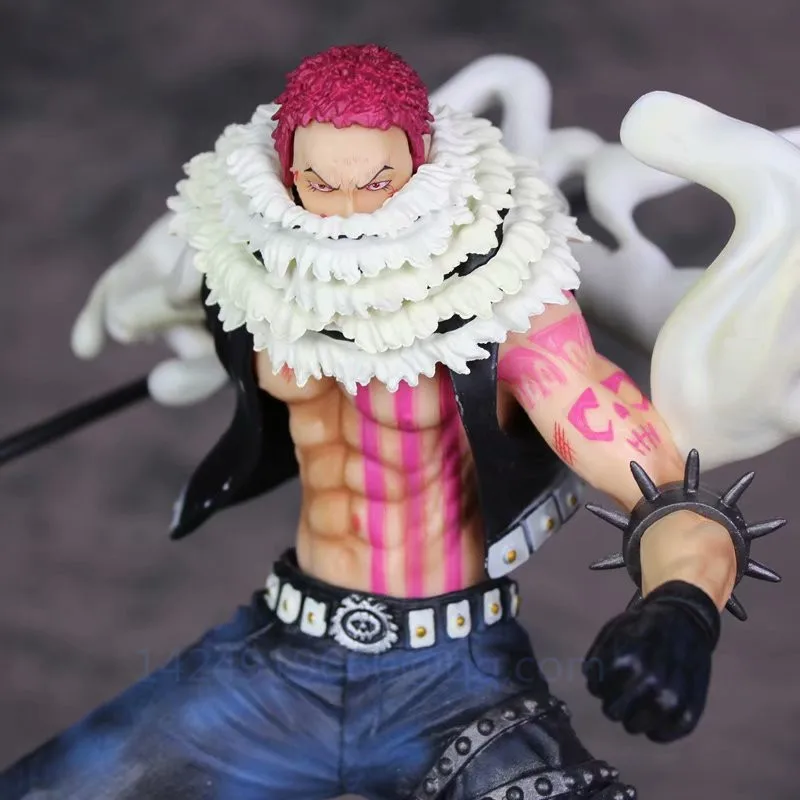 

ONE PIECE Charlotte Katakuri Kenbunshoku Haki Big Mom Pirates Three Sweet Commanders PVC Action Collectible Model Toy G734