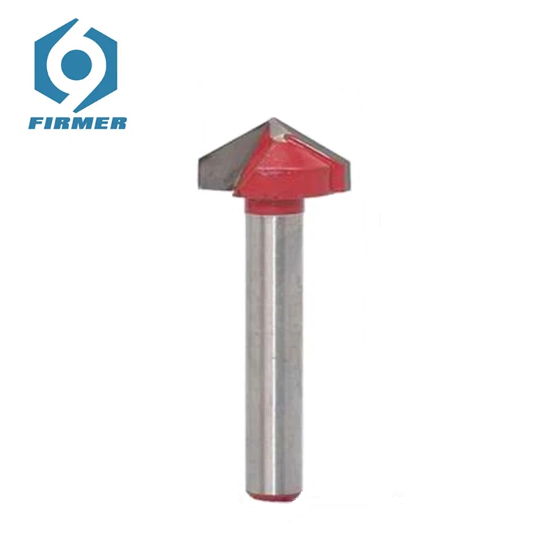 

6x16x120 ° деревообрабатывающий обрезной станок фаска сверло обрезка головка 45 градусов фаска триммер V-головка Вольфрамовая сталь