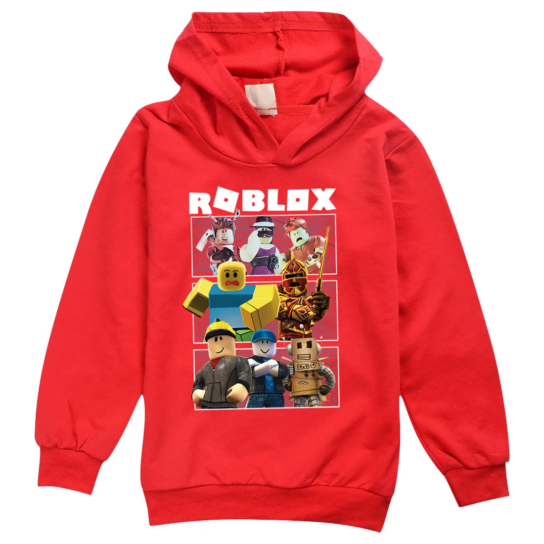 Толстовки Roblox футболка одежда для мальчиков толстовка с длинным рукавом свитер