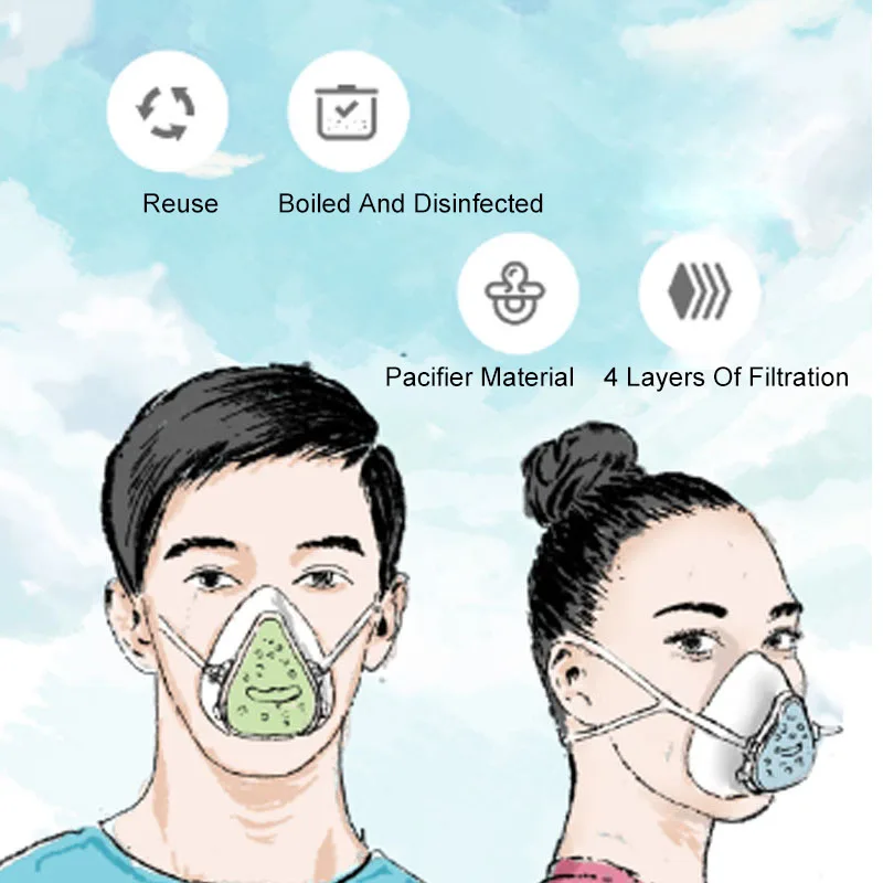 

Xiaomi S9 Self-priming Breathing Protective Mask