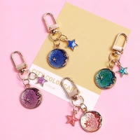 the stars carry the moon unicorn keychain keychains with you through the day