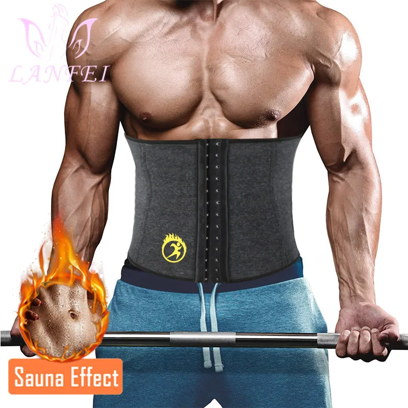 Лидер продаж неопреновый корсет LANFEI для коррекции фигуры мужской тренировочный