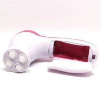 q1qd 5 in 1 face massager rotating brush electric wash machine facial pore cleaner