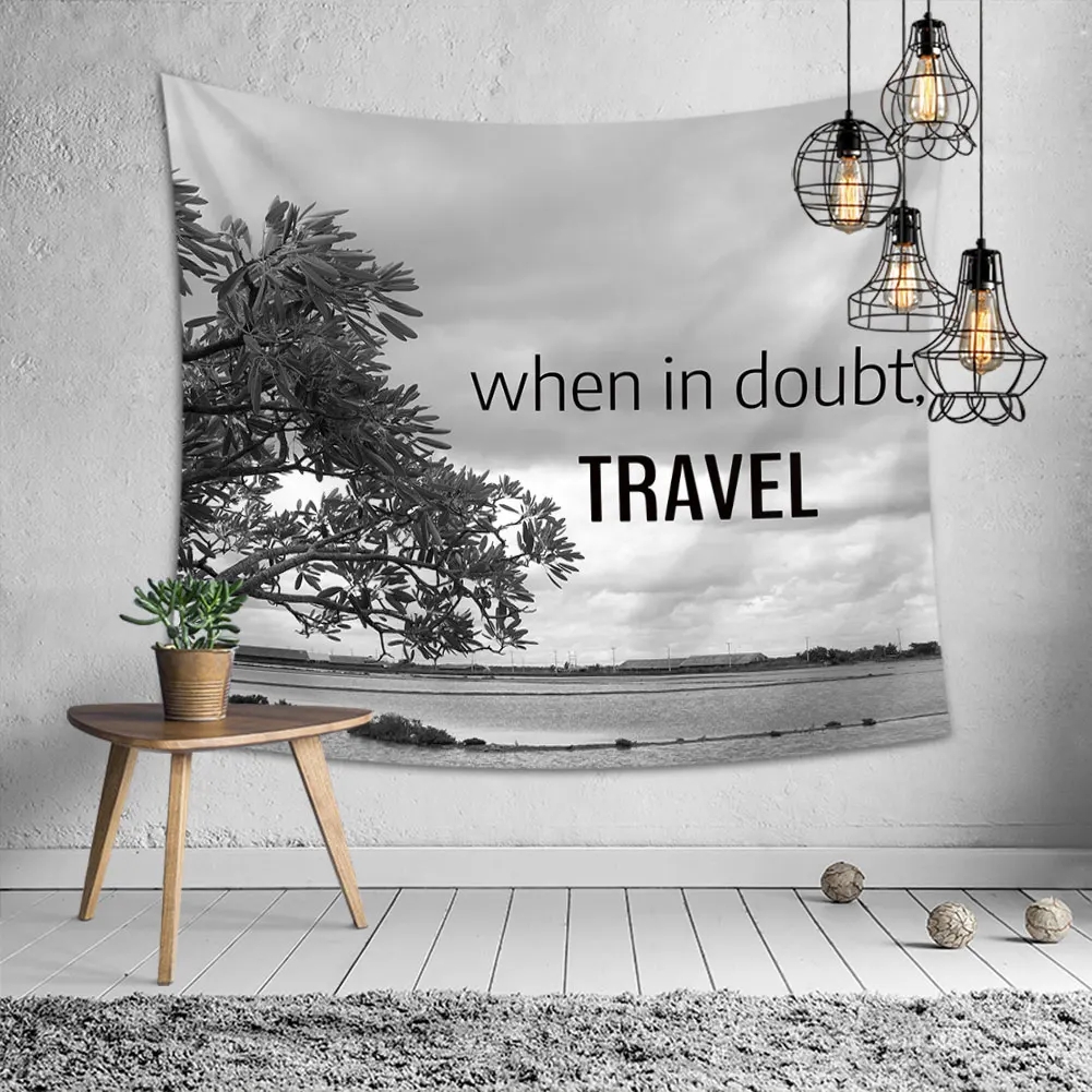 

Beach Printed Large Wall Tapestry Hippie Wall Hanging Bohemian Wall Tapestries Mandala Wall Art Decor Home Decoration