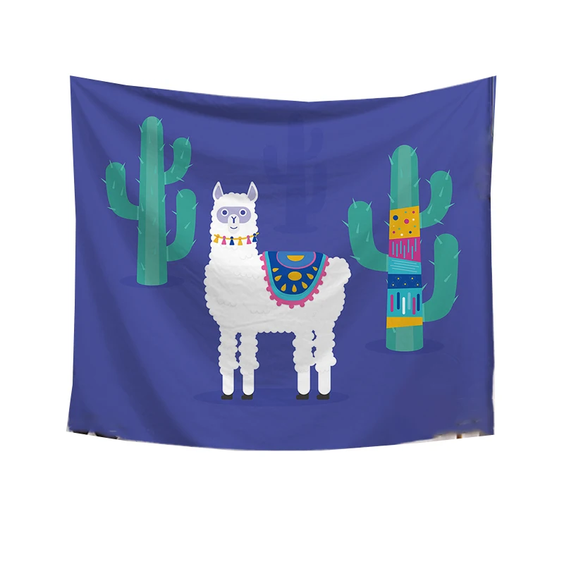 Альпака гобелен настенный Декор различные стили психоделический абстрактный