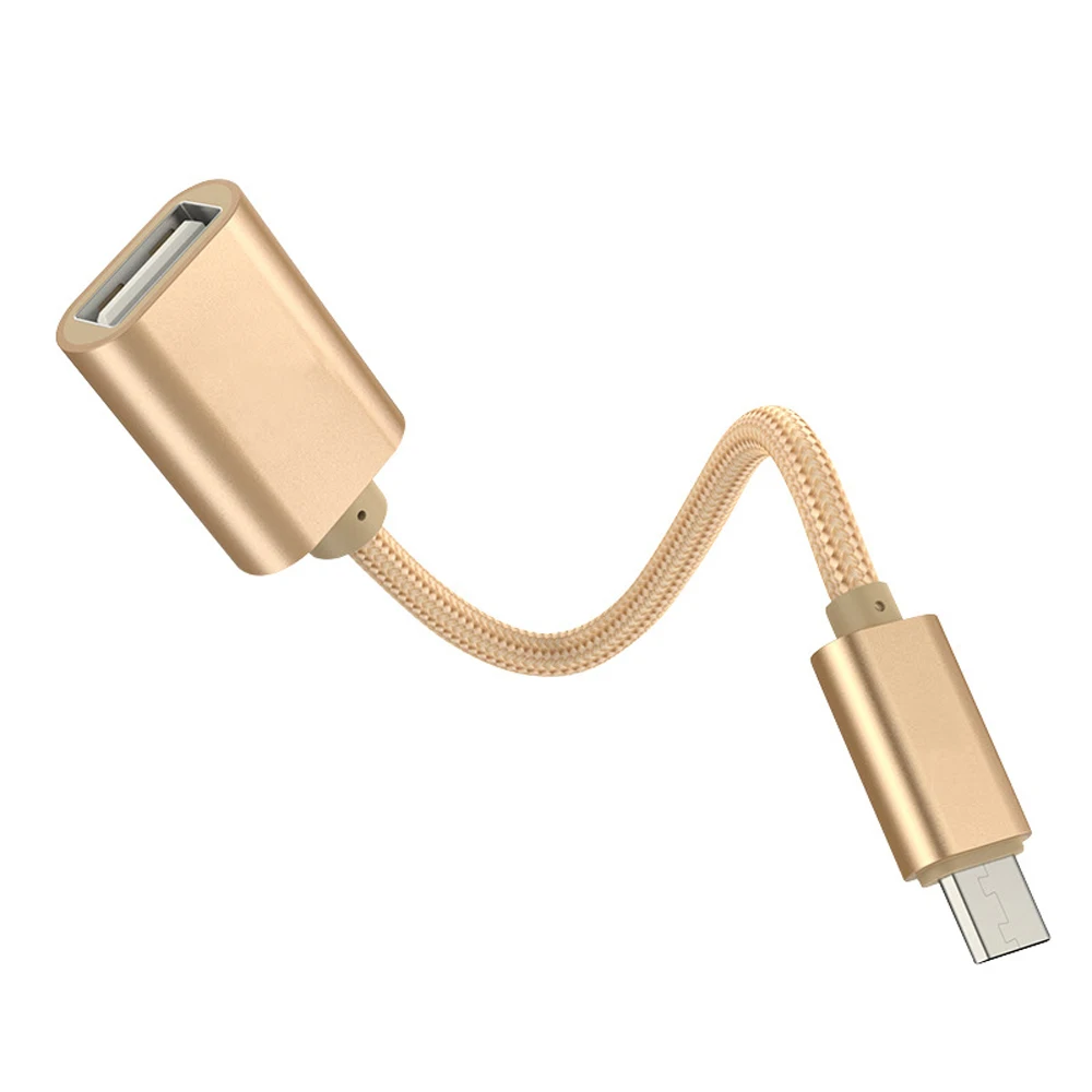 USB-адаптер типа C кабель OTG для Samsung Galaxy S8 Huawei микро-USB-коннектор Xiaomi Redmi микро-USB 2 0