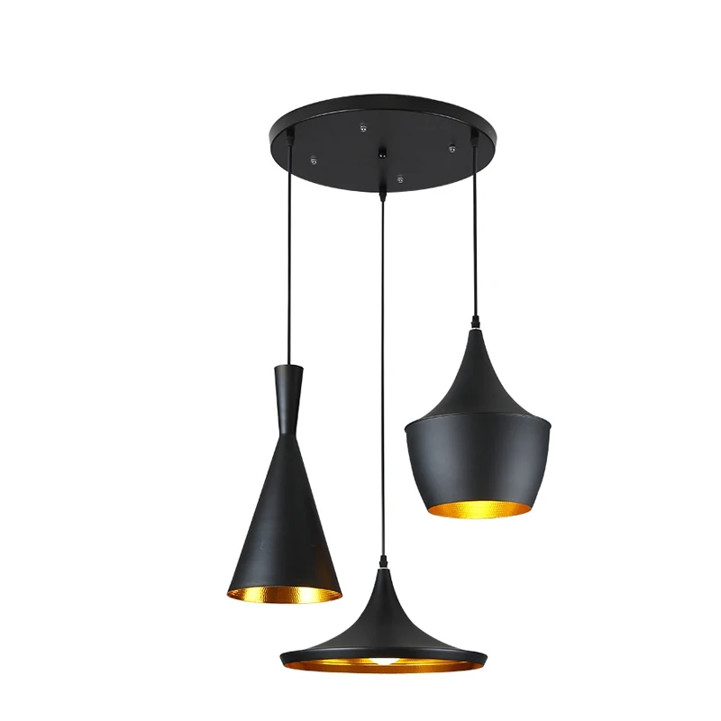 

Винтажные подвесные светильники, лампа в стиле лофт, музыкальная Подвесная лампа в скандинавском стиле, подвесной светильник для столовой, ...