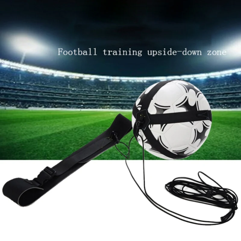 

Sports Kids Soccer Training Adjustable Football Trainer Soccer Ball Practice Belt Training Kick