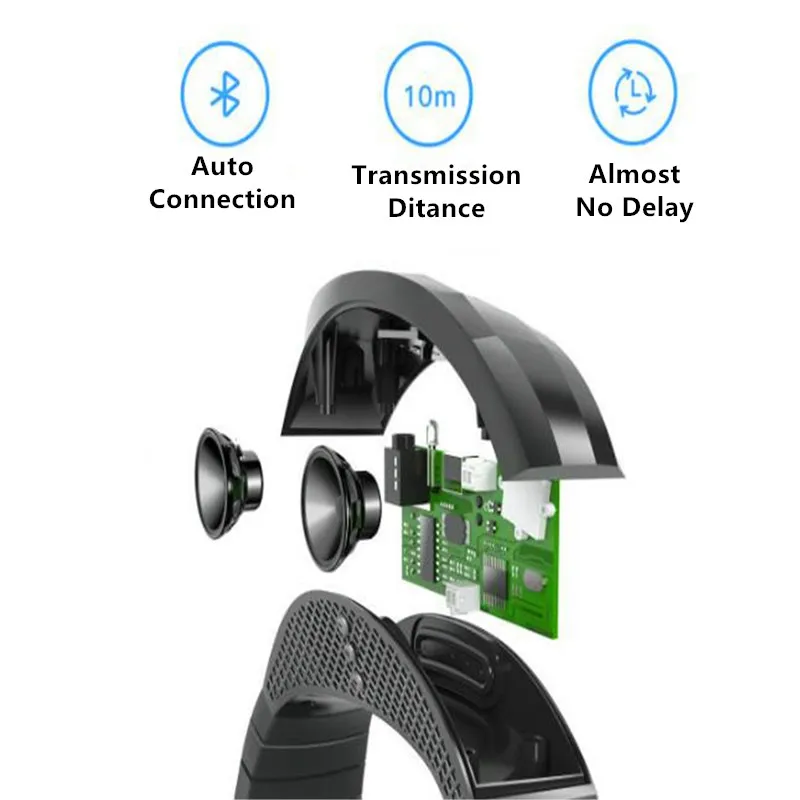 2 в 1 шейный кулер и Bluetooth динамик Электрический вентилятор музыкальный центр