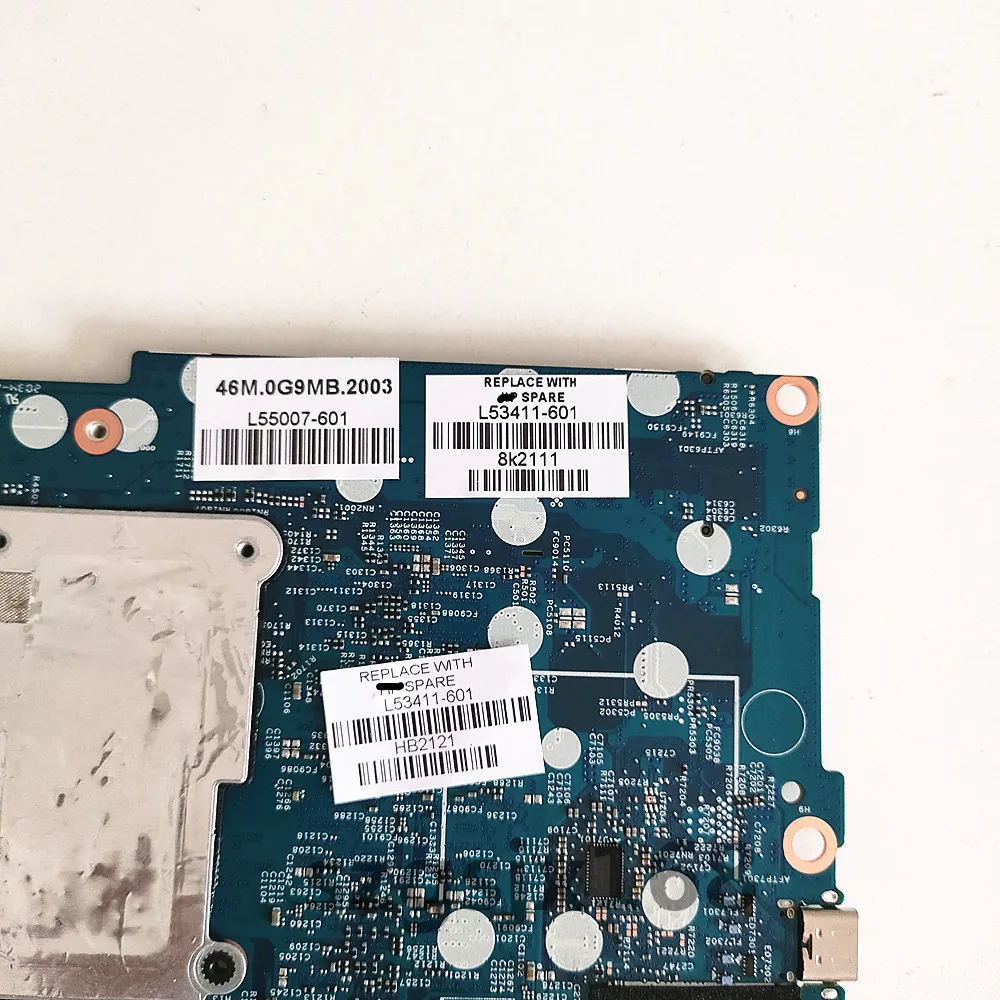 18744-1 Материнская плата для ноутбука HP ENVY 13T-AQ 13-AQ 448 0 G904. 0011 L53411-601 com Φ 8GB 100%