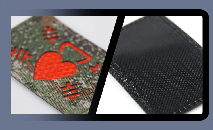 

3D New Luminous Patch Outdoor Tactical Lock Love Chapter Laser Engraving DIY Magic Sticker Personalized Luminous Patches