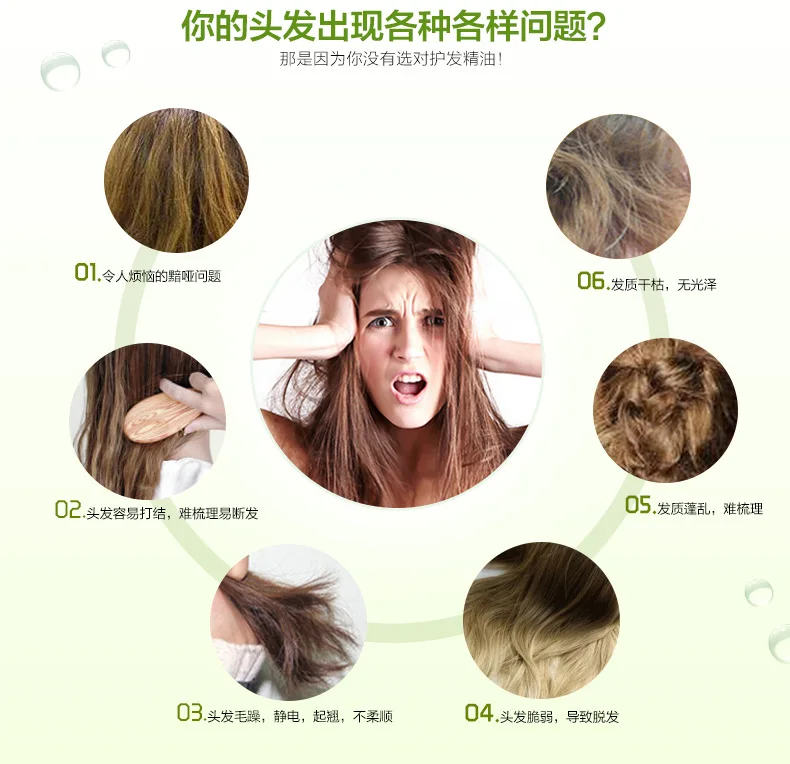 Hair Care Dexe Pure Natural Morocco Argan Oil for Dry and Maintenance Hair Nutrition Essential Oil for Hair Aromathera 50ml