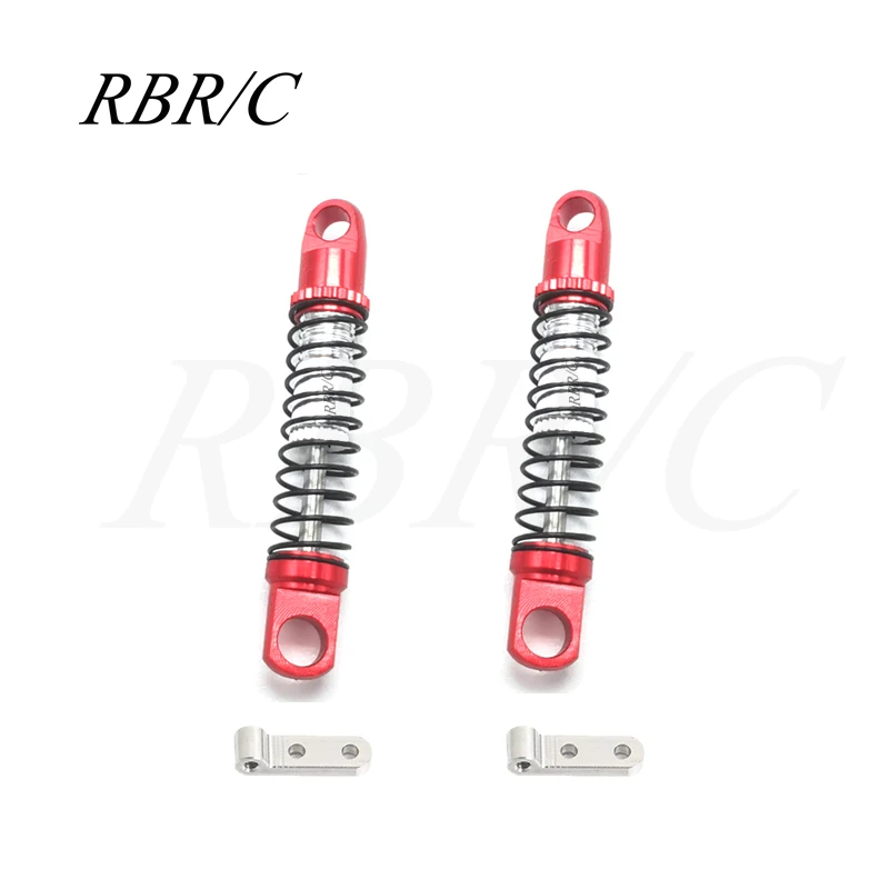 RBR/C внедорожный альпинистский Радиоуправляемый микро-грузовик WPL D12 D42 задняя ось автомобиля металлический амортизатор комплект обновления...