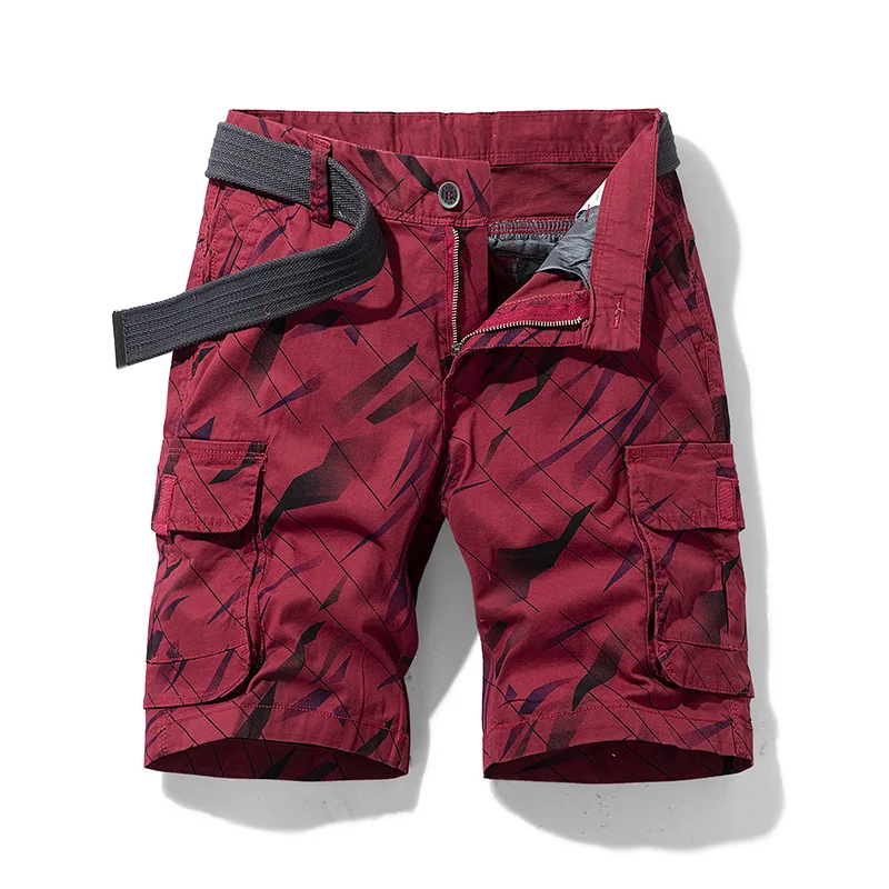 

2021 summer casual shorts men's cotton goods shorts fashion knee length comfortable shorts men's street style oversize fashion