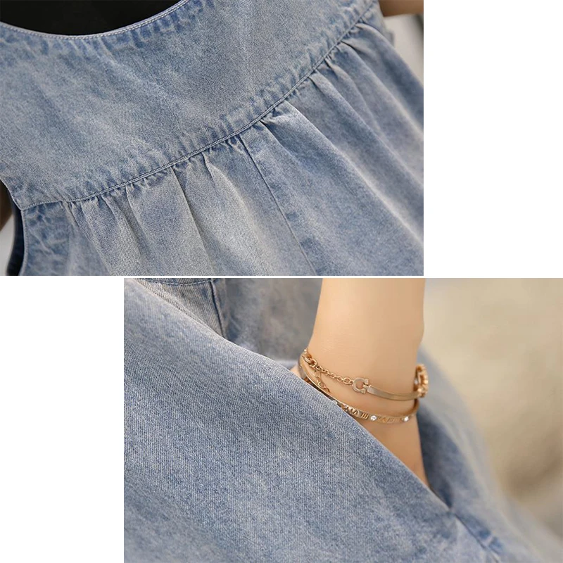 

Playsuits Women Solid Vintage Loose Wide Leg Trousers Suspender Bright Plus Size 3XL Trendy Office Lady Daily Fashion Rompers