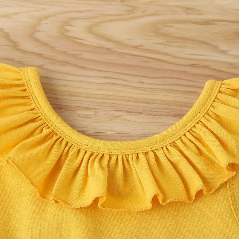 2021 платье для маленьких девочек новое детское красочное Хлопковое с фруктовым