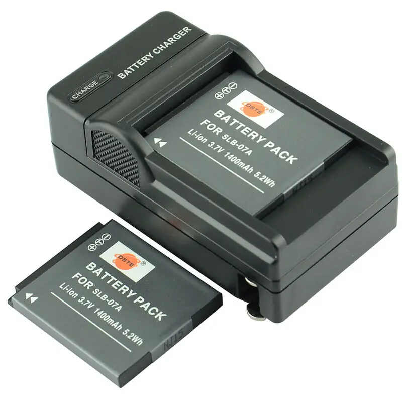 Зарядное устройство с ЖК-дисплеем для Samsung ST50 ST500 ST550 TL100 TL220 TL225 1400 мАч 3 7 в 2 шт. |