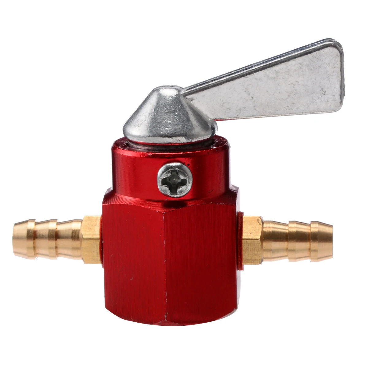 Универсальный Красный Топливный Кран On Off бензиновый 1 шт. 6 мм клапан Petcock для