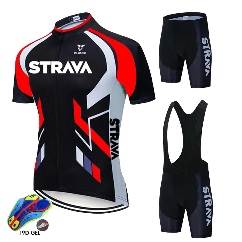 2021 комплект велосипедной одежды STRAVA летняя велосипедная одежда для горного
