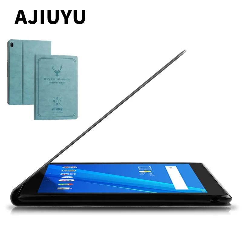 Чехол для планшета Lenovo Tab E10 Женский чехол из искусственной кожи TB X104L 104F подставка