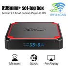 ТВ-приставка x96 Mini + 9,0, Android TV BOX S905W4, Wi-Fi 4K, 2 ГБ, 16 ГБ, 1 ГБ, 8 ГБ, 2021, телеприставка