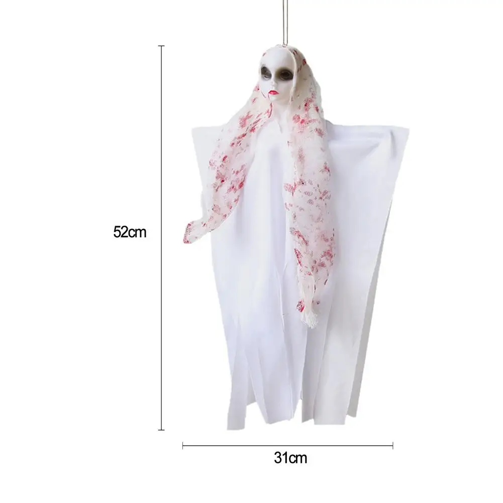 

Hanging Ghost Halloween Decoration Female Ghost Pendant Holidays Decor For Indoor Outdoor