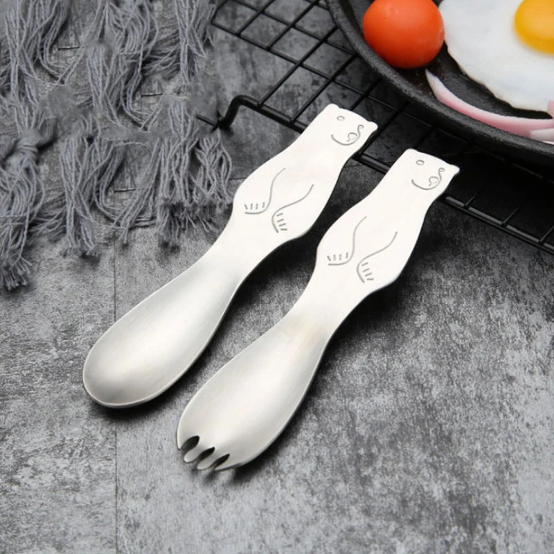 Полярный медведь кофейная ложка креативный мультфильм десертное мороженое