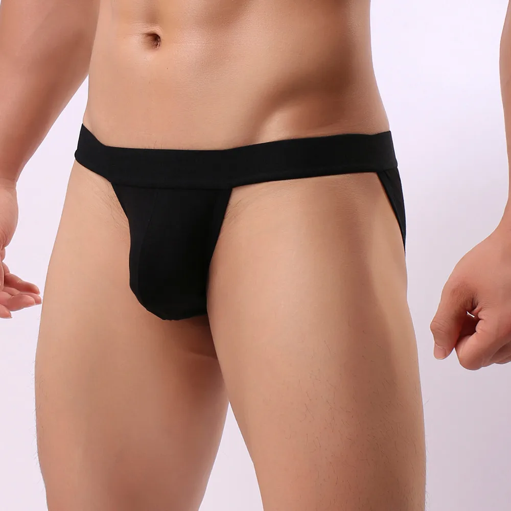Сексуальное однотонное Мужское нижнее белье из модала хлопковые мужские шорты с