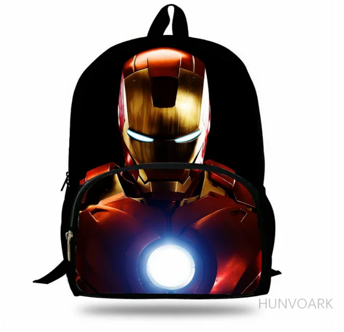 Disney Железный человек школьные ранцы для мальчиков 3D классный принт детская