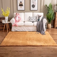 modern simple solid color living room soft lamb velvet carpet 80x160cm bedroom design decorative non slip rug