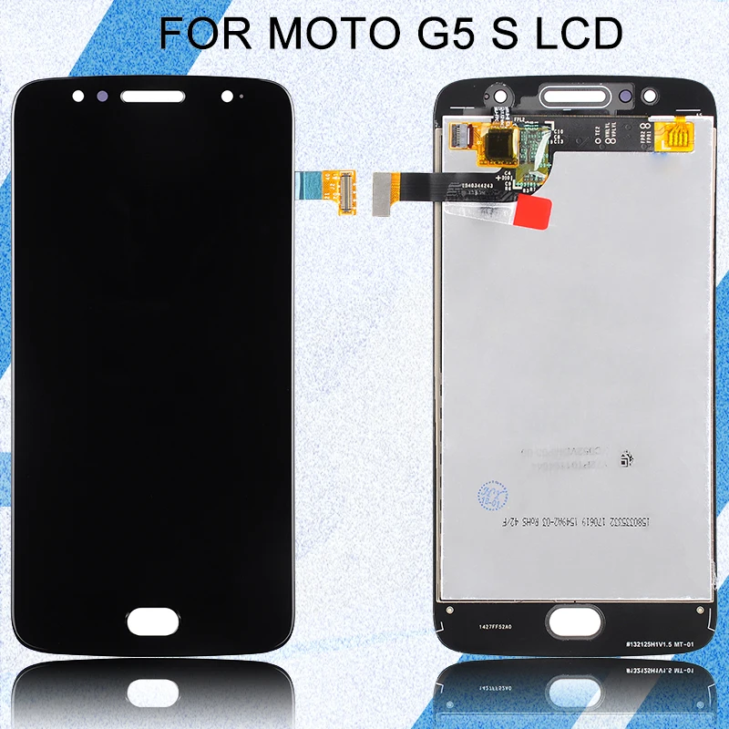 Catteny для Moto G5S ЖК-дисплей с кодирующий преобразователь сенсорного экрана в сборе для MotoRola XT1793 lcd XT1794 XT1792 lcd+ Инструменты