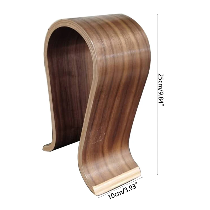 

Universal U Shape Wood Headphones Stand Holder Earphone Hanger Wooden Headset Desk Display Shelf Rack Stand Bracket
