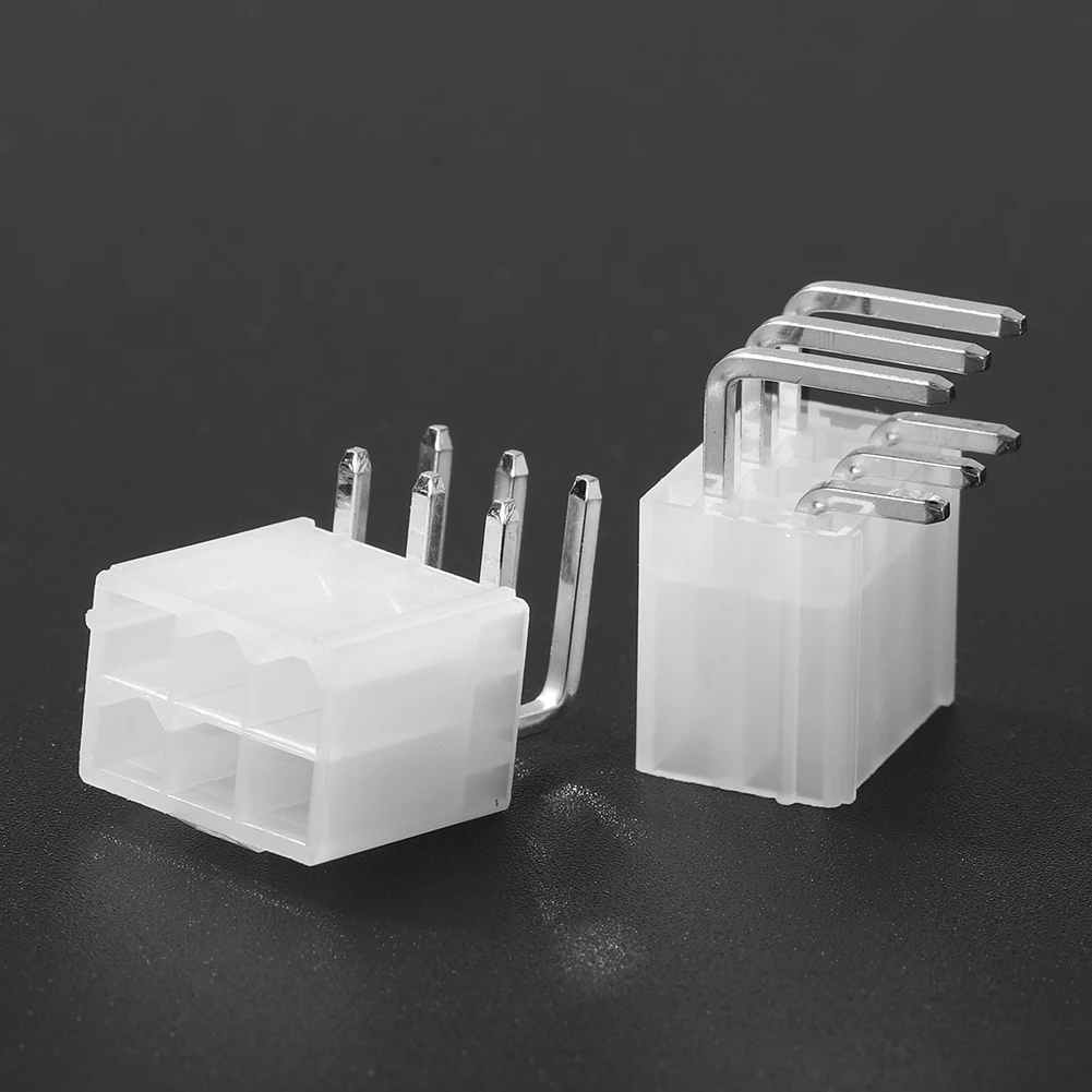 10pcs 6pin elbow connector power looper for BTC miner Antminer S9K S9j S9 Z11 Z11e z9mini A9 A3 B7 Z1+ L3 M3 E9i E9.3 | Компьютеры и