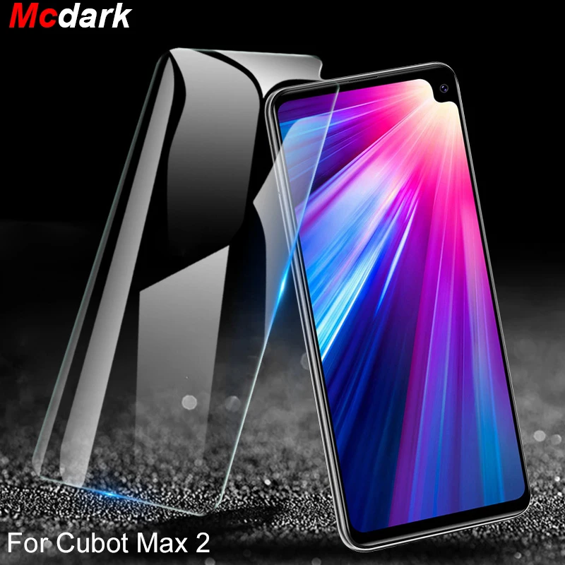 6 8 дюймов 9H закаленное стекло для Cubot Max 2 Защитная пленка экрана стеклянная легкая