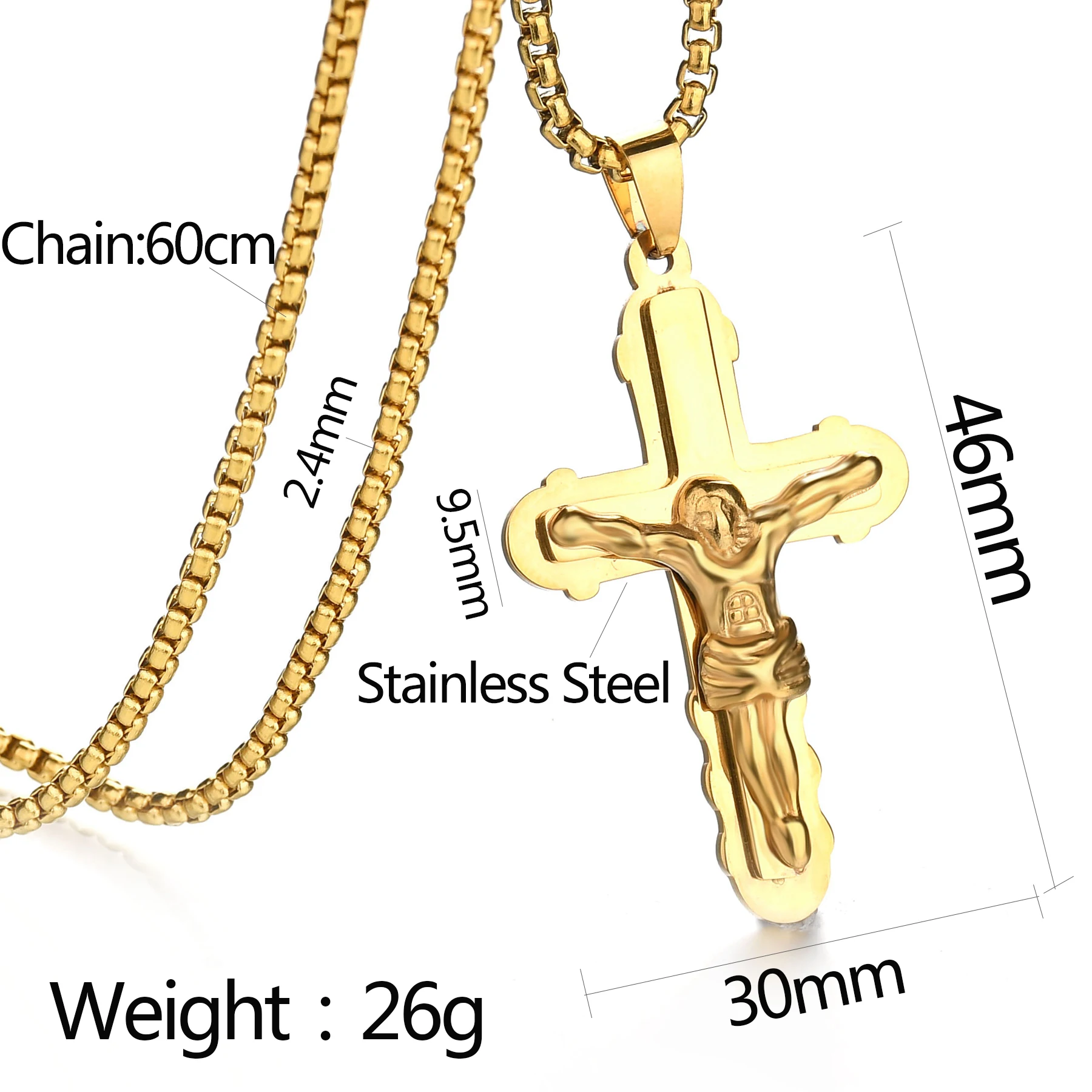 Новые украшения Diamon христианский крест священник Иисус ожерелье для верующих