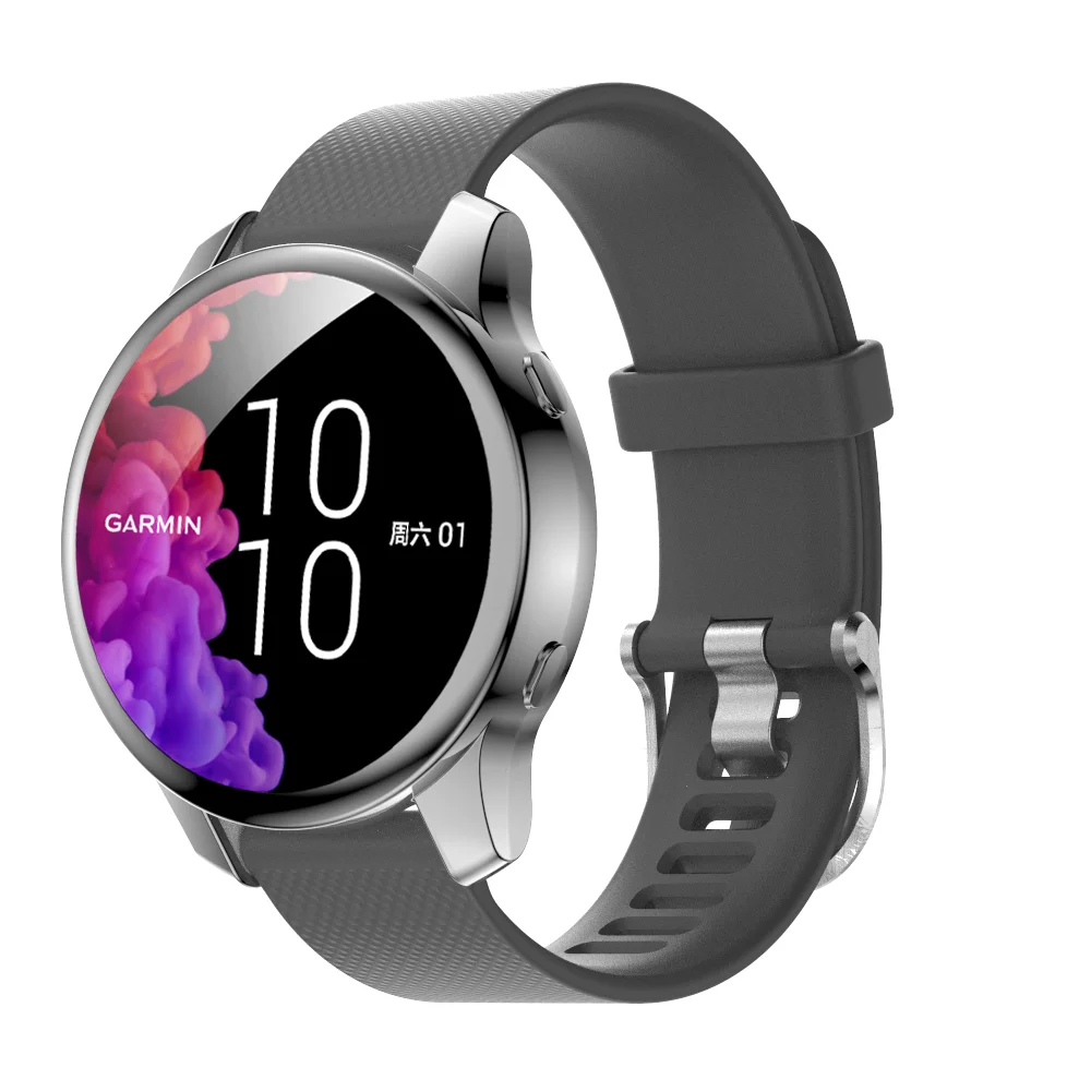 Ультратонкий прозрачный защитный чехол из ТПУ для наручных часов Garmin CAME