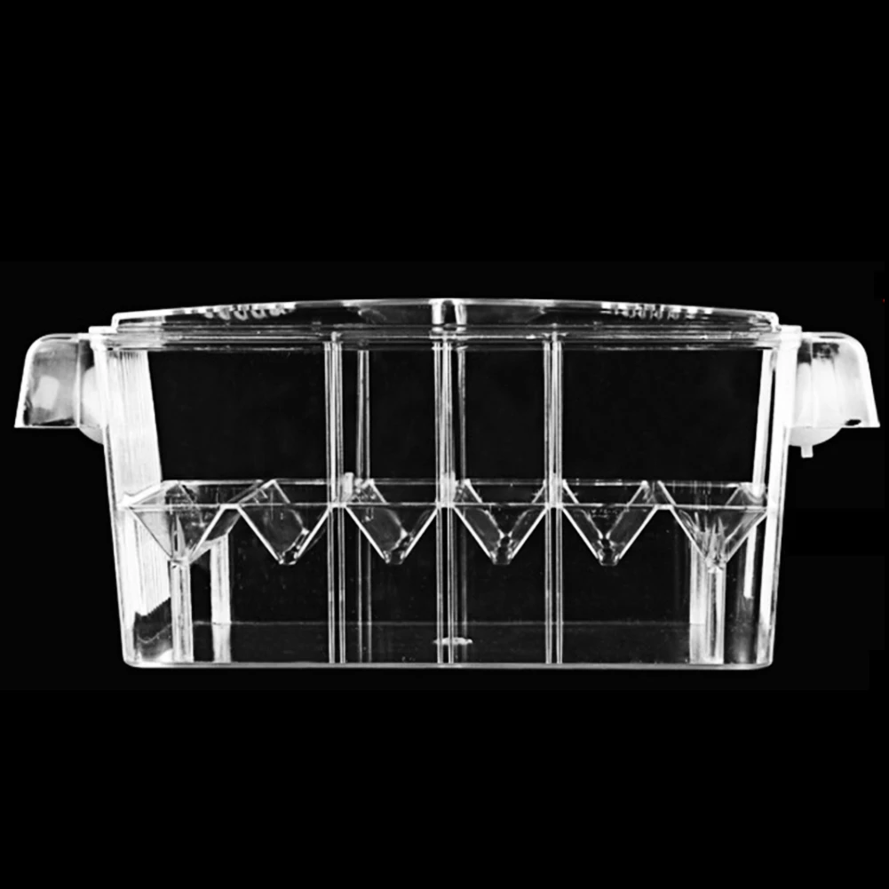 

Clownfish Shrimp Breeding Incubator Aquarium Breeder Box Easy Install Injured Prevention For Fish Tank Feeding Interior Hatchery