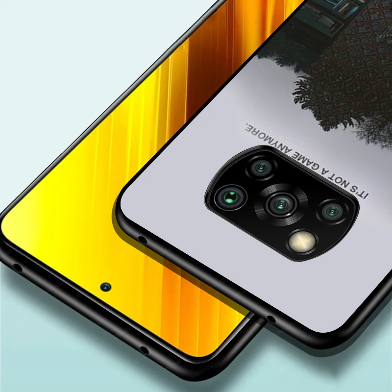 

Black TPU Soft Silicone Cover Private detective Show for Xiaomi Mi Note 10T 10 Ultra 9T 9 8 Pro Lite SE 5G Phone Case