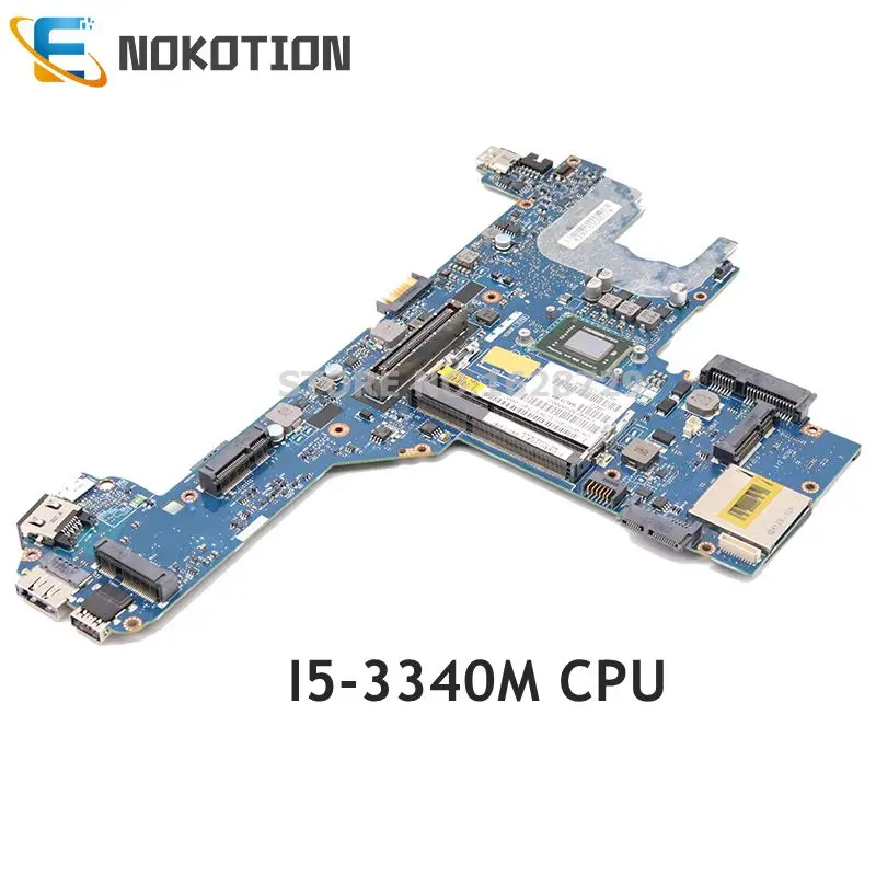 NOKOTION для DELL Latitude E6330 E6430 Материнская плата ноутбука I5-3340M CPU C28RH 0C28RH CN-0C28RH QAL70 LA-7741P