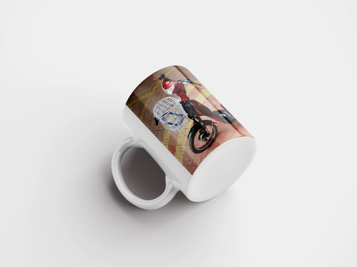 Кружка "мопед велосипед электрический" 320 мл | Mugs