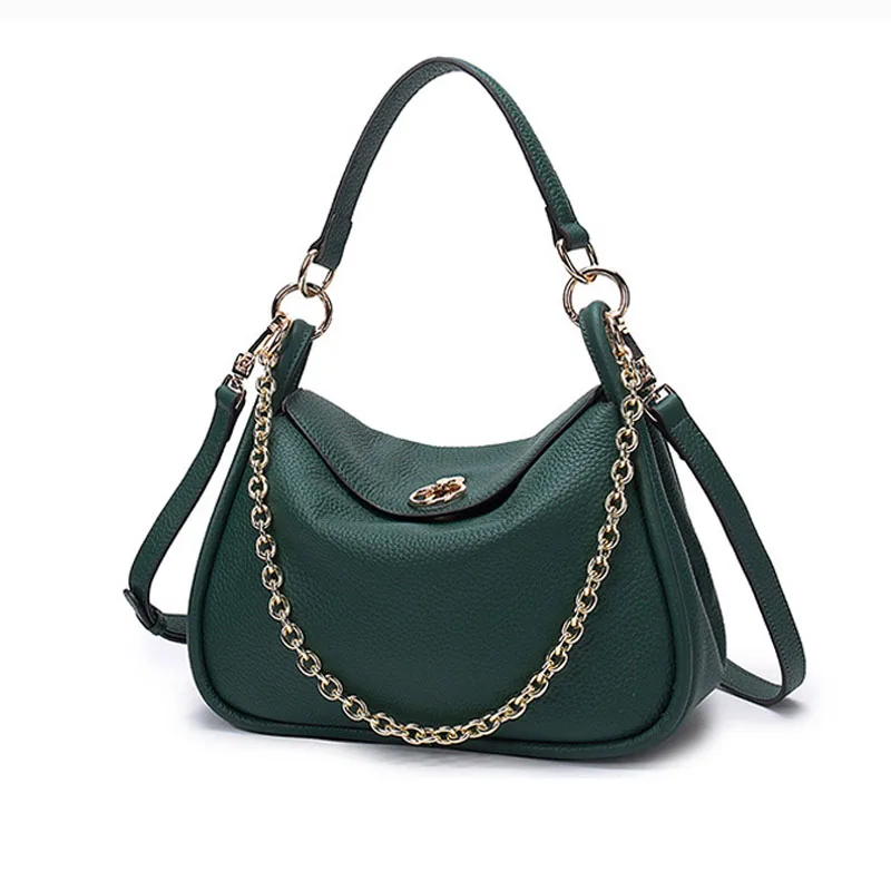 

Handbag women's leather shoulder bags bolsa feminina Quality Luxury Designer Women Genuine Leather Bag Women's genuine handbag