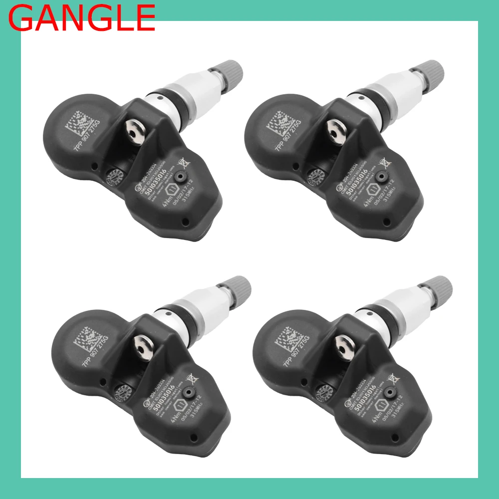 Датчик контроля давления в шинах 7PP907275F 433 МГц TPMS датчик для AUDI BENTLEY LAMBORGHINI PORSCHE ASTON BUGATTI
