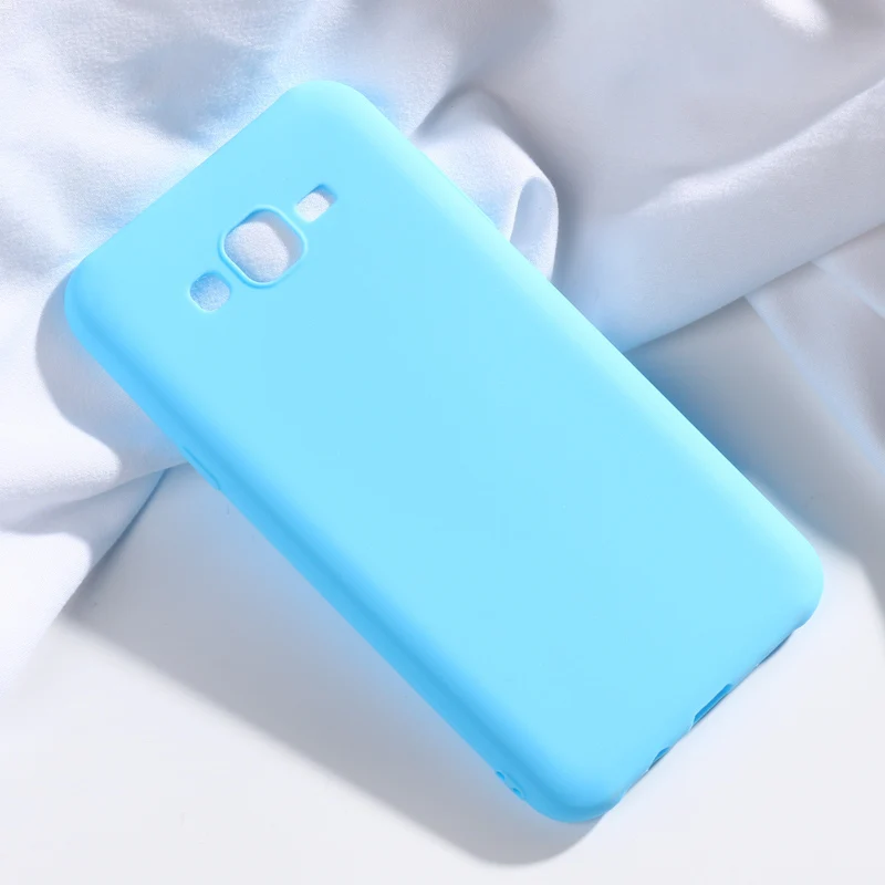 Мягкий чехол-накладка из ТПУ карамельных цветов для Samsung Galaxy J7 J700 J700F J700H чехол на