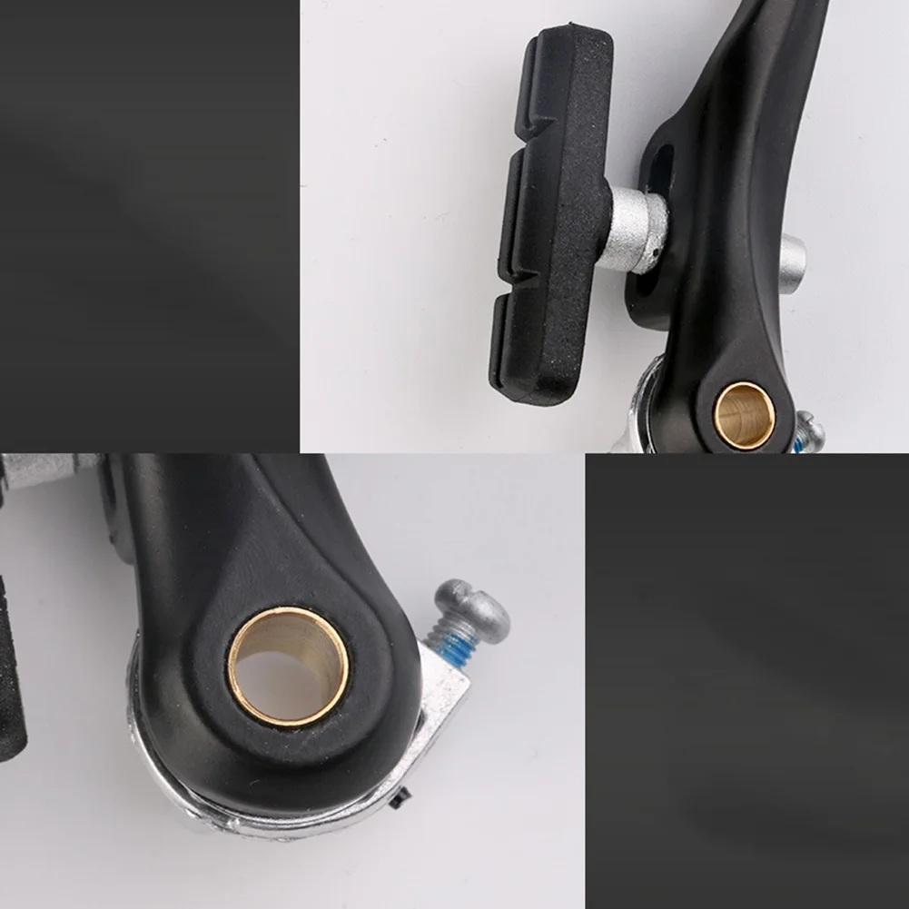 

1pcs MTB Bike V Brake Front Rear Universal Alloy Carbon Steel Adjustable Brake Mountain Bicycle Silicone Brakes Pads Accessories