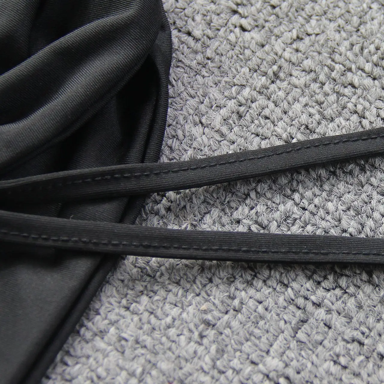 

MO&MO-2021 summer European and American sexy belt hollow-out ladies dress buttocks fold women's wear