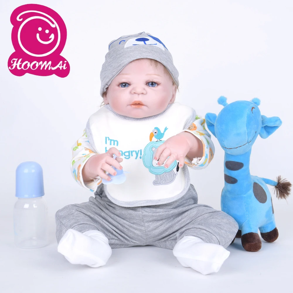 Прекрасный Новорожденный Bebe Reborn младенцы кукла 22 &quotполностью виниловый силикон