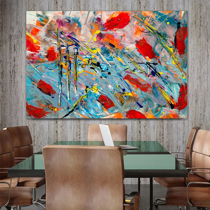 

Newest Drop Ship Home Decor Cuadros Abstractos Modernos Canvas Painting No Frame Abstract Giclee Printing Wall Art Pictures