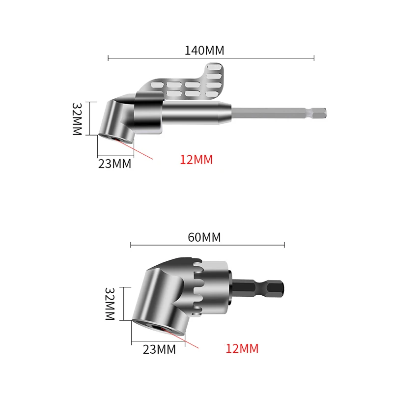 Электрик 105 градусов угол Отвертки Набор патрон-адаптер регулируемые биты сверло