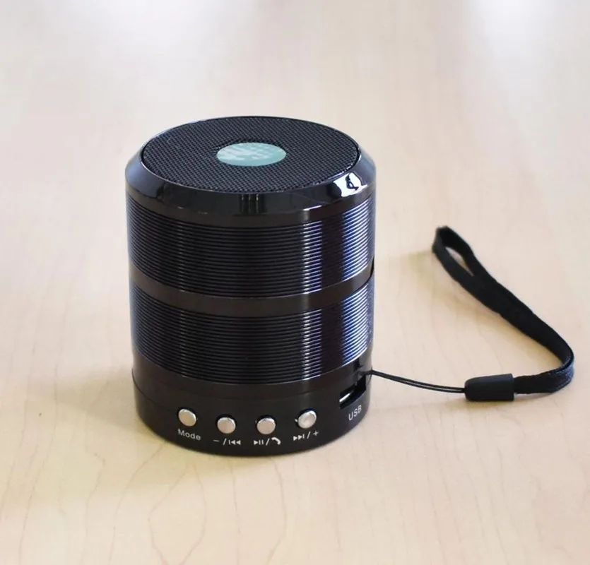 Портативный Bluetooth динамик металлическая сенсорная карта 3D маленькая стальная
